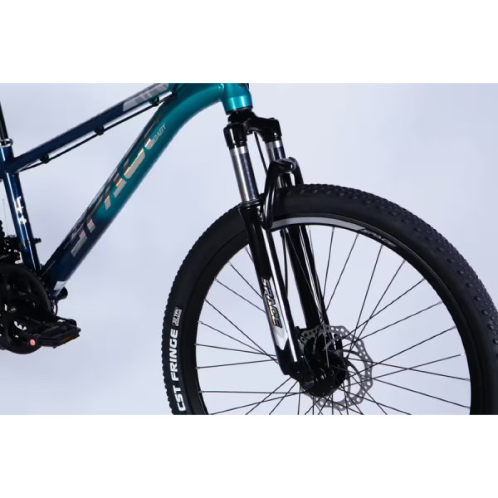 Велосипед Space 26" PHAETON DD FR рама-13" AL 2026 синьо-бірюзовий (OPS-SP-26-092)