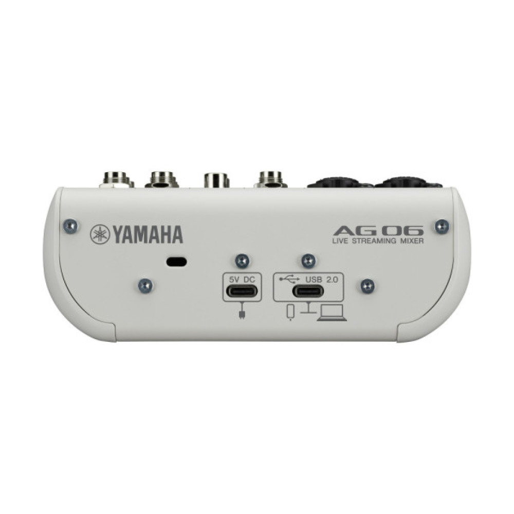 Аудіоінтерфейс Yamaha AG06MK2 White