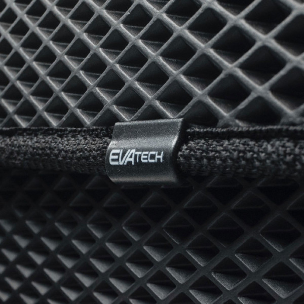 Сумка-органайзер EVAtech L-PRO 32x75x30 см. Ромб чорний з чорним кантом (BS13641OL3RBB)