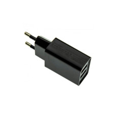 Зарядний пристрій Denmen 2xUSB 2.1A black (DC02-BK)