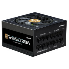 Блок живлення Zalman Teramax 2  (750W), >90%, 80+ Gold, 120мм, 1xMB 28pin (18+10), 2xCPU 8pin(4+4), 3xMolex, 8xSATA, 3xPCIe 8pin(6+2), 1xPCIe GEN5 16pin, Fully Modular