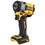 Гайковерт ударний акумуляторний DeWALT XR Li-Ion 18В 610Нм 1440-2500об/хв 3550уд/хв 3/8" 1.1кг без АКБ та ЗП