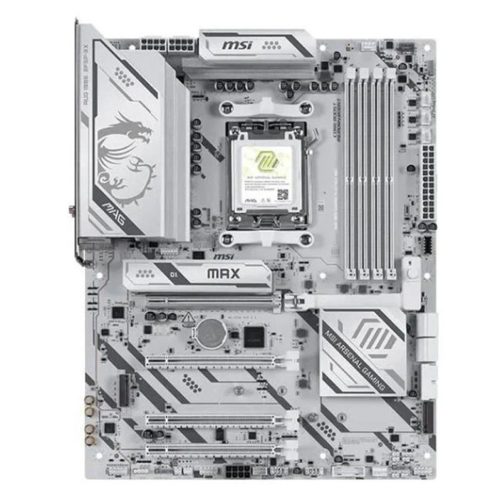 Материнcька плата MSI MAG X870E GAMING PLUS MAX WIFI sAM5 X870E 4xDDR5 M.2 HDMI Wi-Fi BT ATX