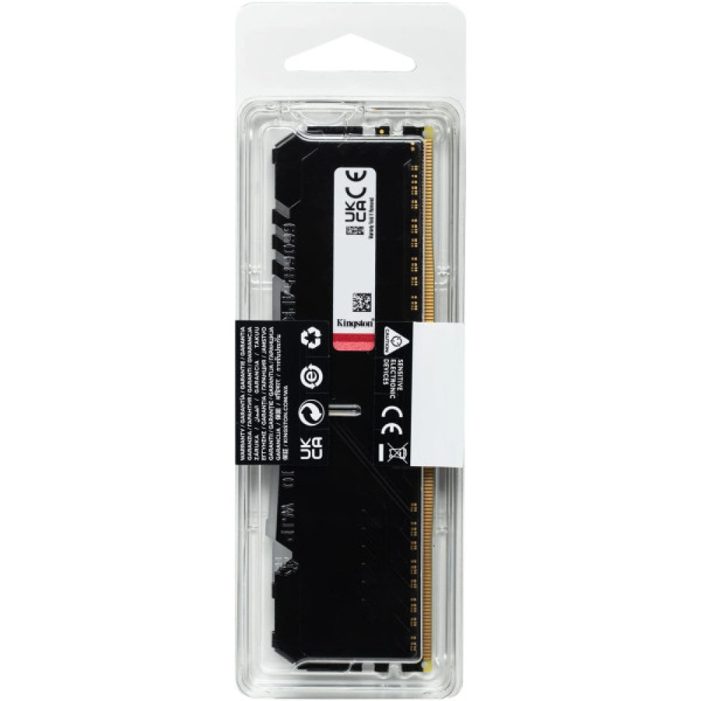 Пам'ять ПК Kingston DDR4 32GB 3600 FURY Beast RGB