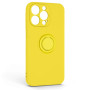 Чохол до мобільного телефона Armorstandart Icon Ring Apple iPhone 13 Pro Yellow (ARM68667) Чохол до мобільного телефона Armorstandart Icon Ring Apple iPhone 13 Pro Yellow (ARM68667)