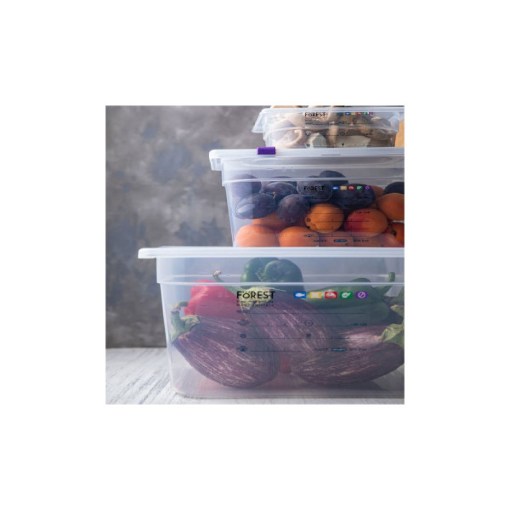 Гастроємність FoREST серія "Gastronorm" з поліпропілену GN 1/6 h 100 мм 1,6 л (241670)