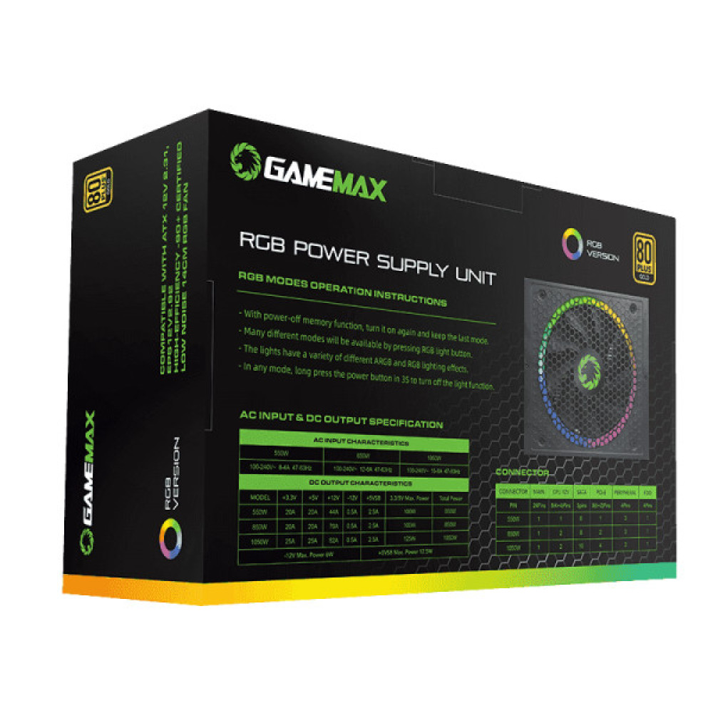 GAMEMAX RGB-1050 PRO