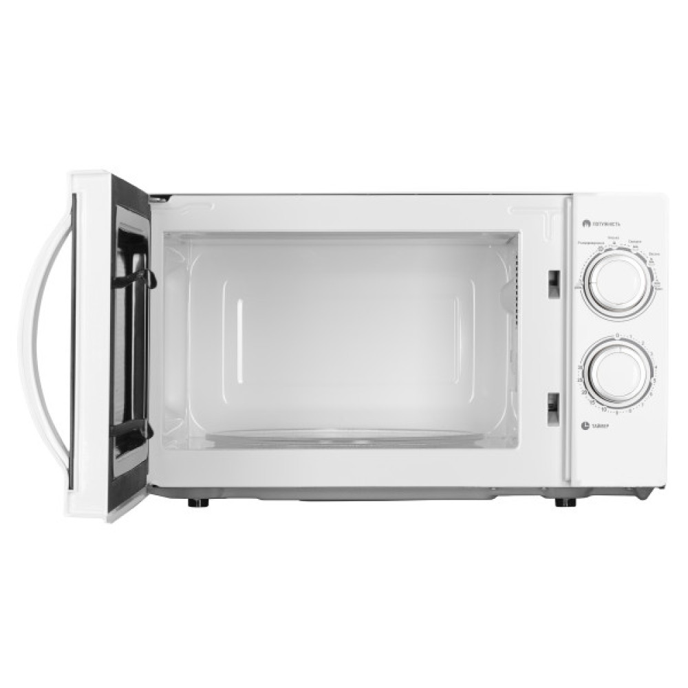 Мікрохвильова піч ARDESTO, 20л, мех.керув., 700Вт, відкр.ручкою, білий