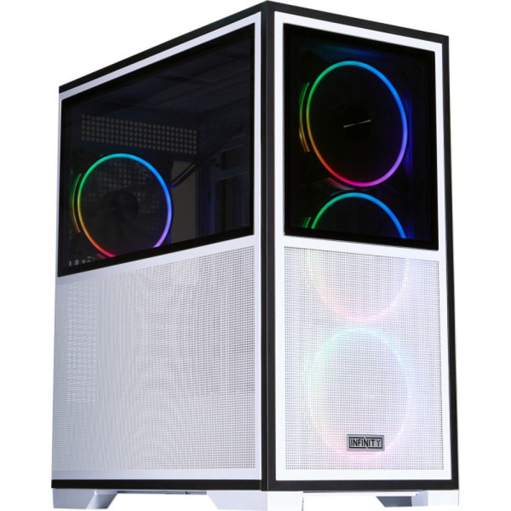 Корпус для ПК 1stPlayer IF8-WH-4FO7-14-W