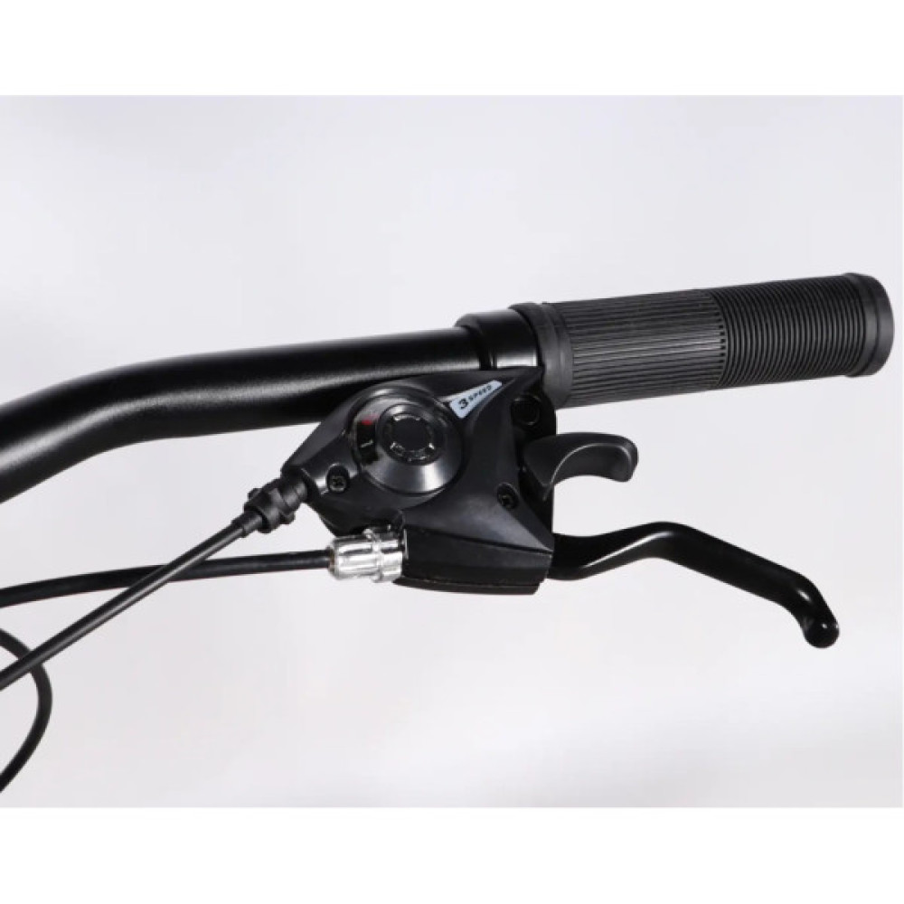 Велосипед Space 27.5" MERCURY DD FR рама-17" AL 2026 чорно-білий (OPS-SP-27.5-075)