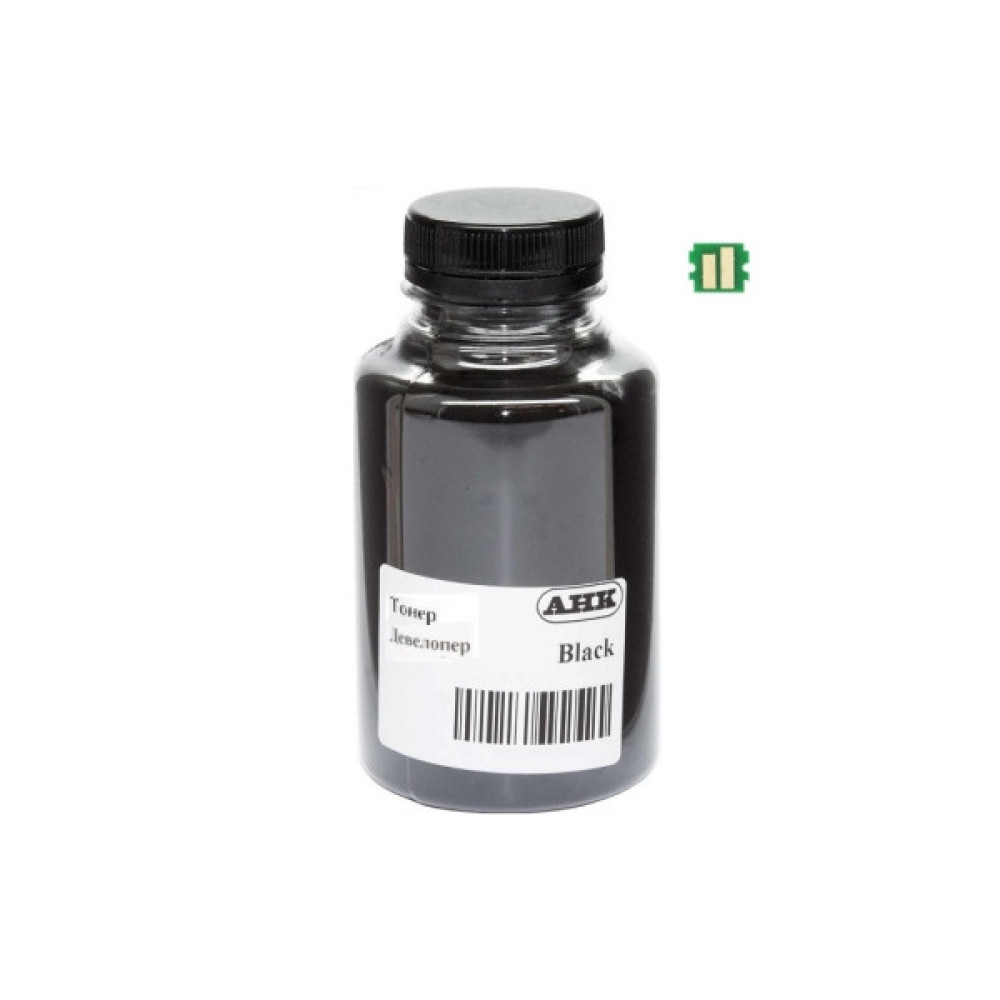 Тонер Kyocera Ecosys PA3500/MA3500, TK-5370 200г Black developer+chip АНК (50000579)