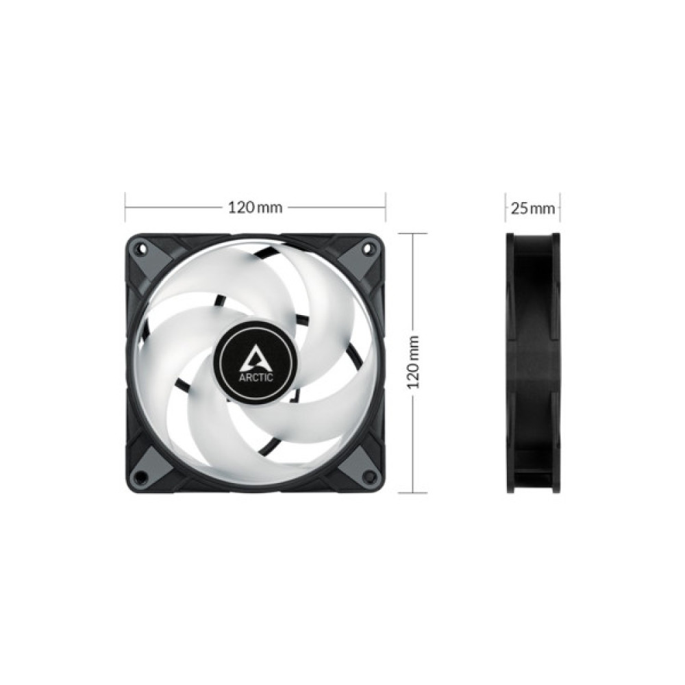 Кулер до корпусу Arctic P12 PWM PST RGB (ACFAN00229A)