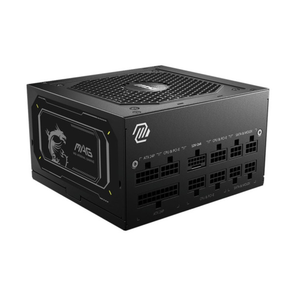 Блок живлення MSI 850W (MAG A850GL PCIE5 II)
