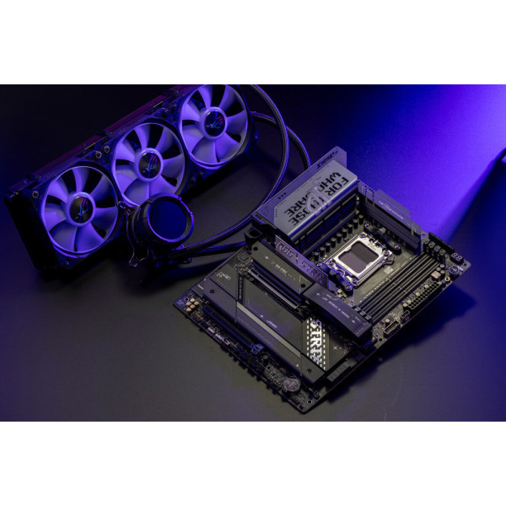 Материнcька плата ASUS ROG STRIX X870E-E GAMING WIFI sAM5 X870E 4xDDR5 M.2 HDMI WiFi BT ATX
