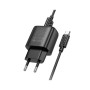 Зарядний пристрій HOCO C140A Smart USB QC3.0 + cable USB to USB-C Black (6942007627825) Зарядний пристрій HOCO C140A Smart USB QC3.0 + cable USB to USB-C Black (6942007627825)
