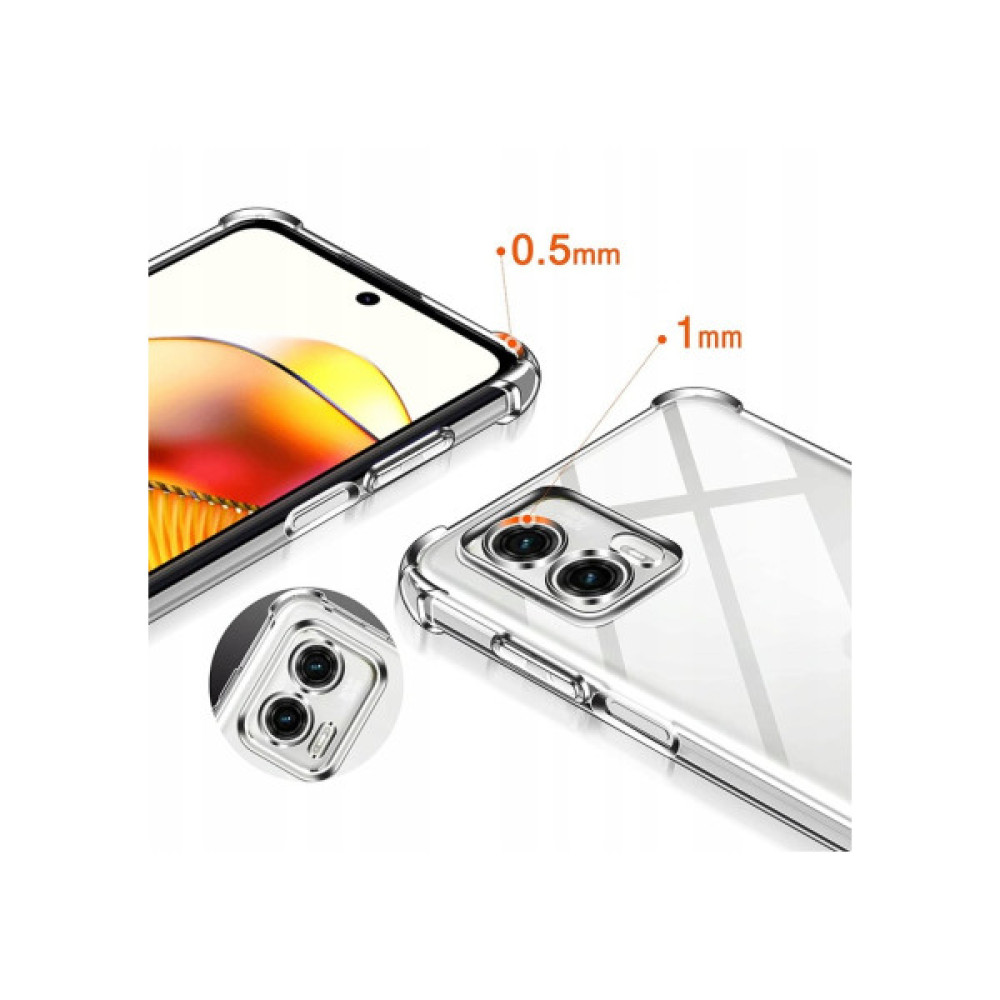 Чохол до мобільного телефона BeCover Anti-Shock Motorola Moto G73 Clear (709827) Чохол до мобільного телефона BeCover Anti-Shock Motorola Moto G73 Clear (709827)