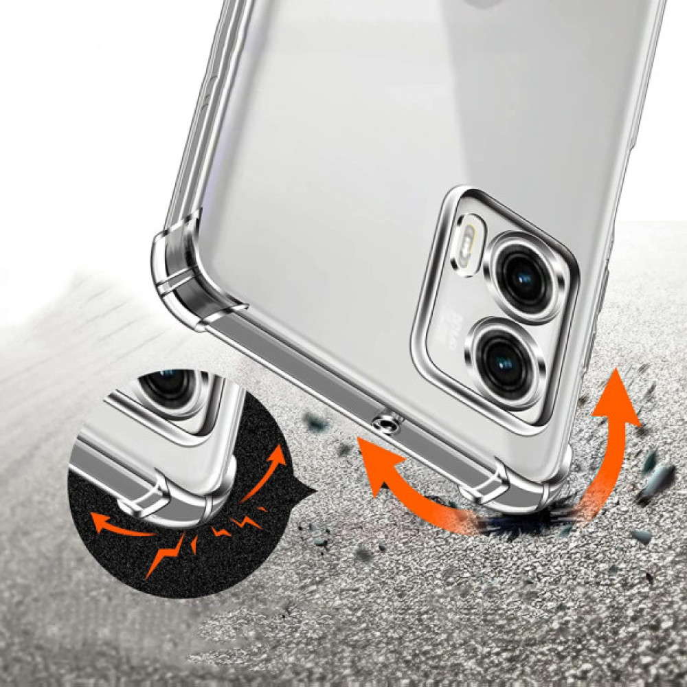 Чохол до мобільного телефона BeCover Anti-Shock Motorola Moto G73 Clear (709827) Чохол до мобільного телефона BeCover Anti-Shock Motorola Moto G73 Clear (709827)