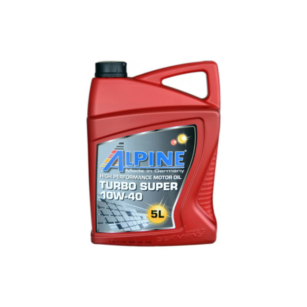 Моторна олива Alpine 10W-40 Turbo Super 5л (0345-5)
