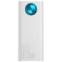 Батарея універсальна Baseus Amblight Digital Quick 30000mAh 65W, White (PPLG000102) Батарея універсальна Baseus Amblight Digital Quick 30000mAh 65W, White (PPLG000102)
