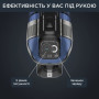 Пилосос Rowenta  безпровідний X-Force Flex 12.60 Auto Aqua, 320Вт, конт пил -0.1л, автон. робота до 45хв, вага-3кг, НЕРА, чорно-синій