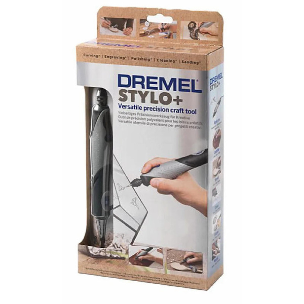 Шліфмашина шліфувально-гравірувальна Dremel Stylo+ 2050-15 9Вт 5000-22000об/хв 15 насадок 16см 0.11кг