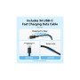 Зарядний пристрій Vention 1xUSB-C PD20W + cable USB-C to Lightning black (G17B0-EU)