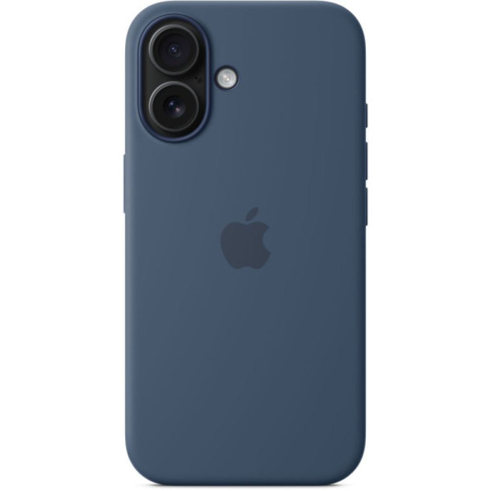 Чохол до мобільного телефона Apple iPhone16 Silicone Case with MagSafe - Denim (MYY23ZM/A)
