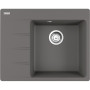 Мийка кухонна Franke Centro, фраграніт, прямокутник, з крилом, 620х500х200мм, чаша - 1, накладна, CNG 611-62 TL , сірий камінь