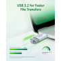 USB флеш накопичувач Acer 32GB UP300 Silver USB 3.2/Type-C (BL.9BWWA.588)