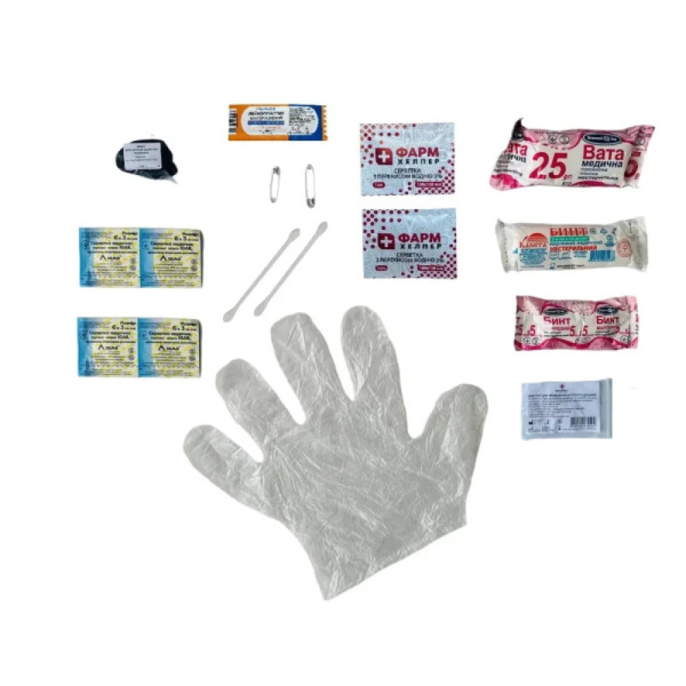 Автомобільна аптечка Poputchik 50-003-П