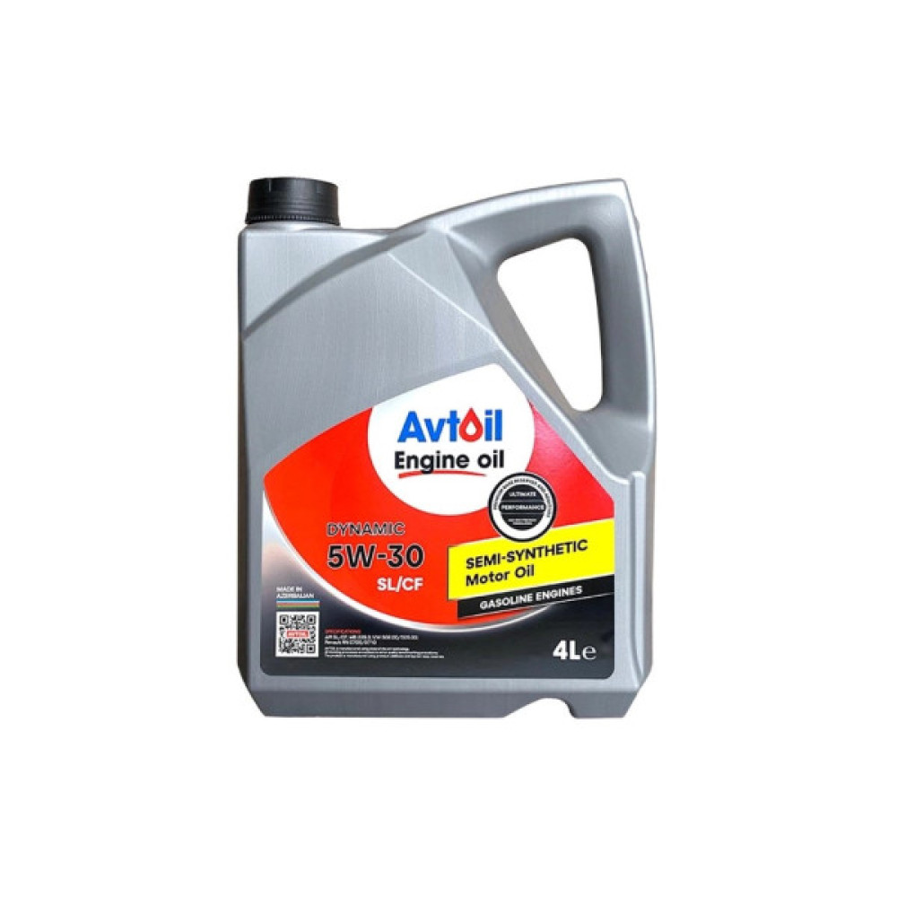 Моторна олива AVTOIL Engine oil DYNAMIC 5W30 4л (AV197092)