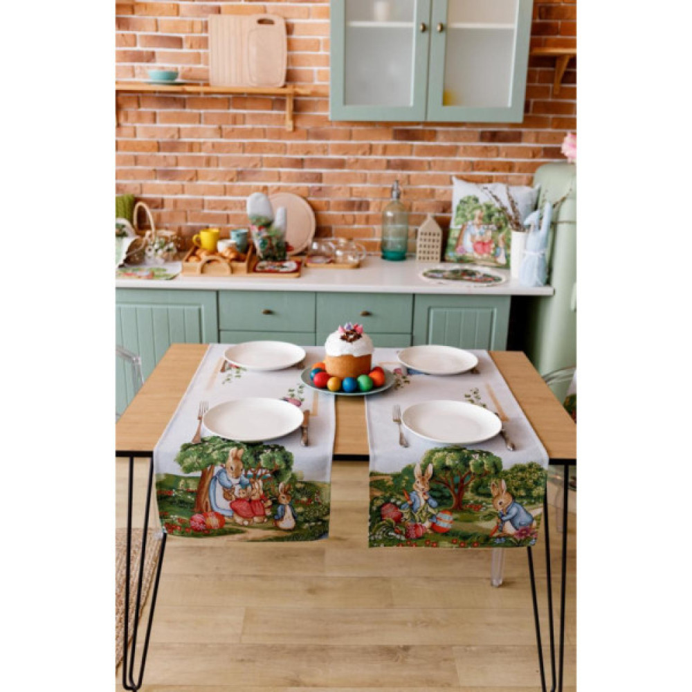 Кухонна прихватка Прованс гобеленова Галявина 20х20 см (034335)