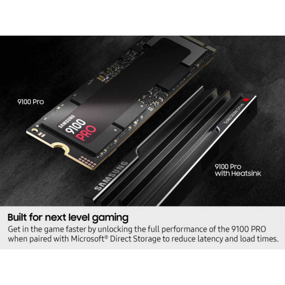 Накопичувач SSD Samsung M.2 8TB PCIe 5.0 9100PRO + радіатор