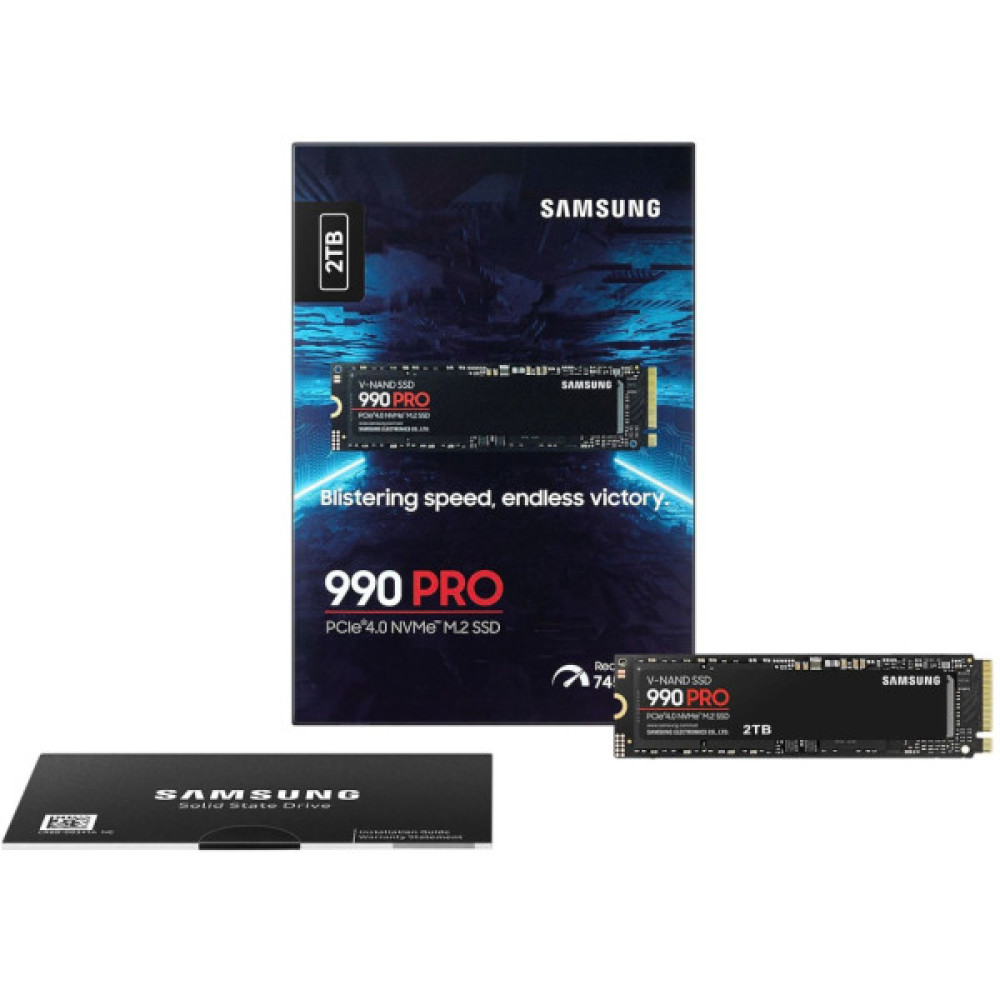 Накопичувач SSD M.2 2280 2TB 990 PRO Samsung (MZ-V9P2T0BW)