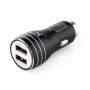 Зарядний пристрій Vinga Dual USB Car Charger aluminium 15.5W Max (VCCAABK) Зарядний пристрій Vinga Dual USB Car Charger aluminium 15.5W Max (VCCAABK)