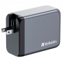 Зарядний пристрій Verbatim GaN 200 W 4 ports (2xUSB-C-100 W,USB-C-65 W /USB-A -3.0) (32204) Зарядний пристрій Verbatim GaN 200 W 4 ports (2xUSB-C-100 W,USB-C-65 W /USB-A -3.0) (32204)