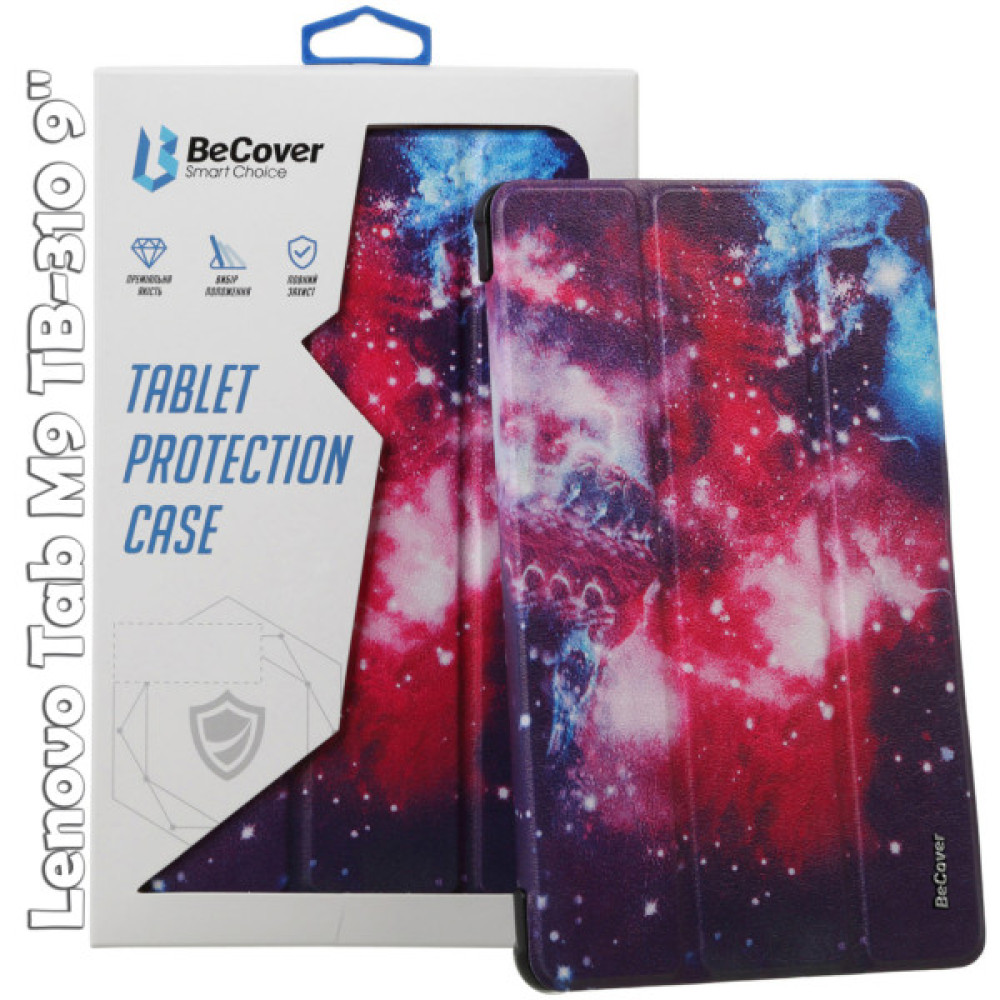 Чохол до планшета BeCover Smart Case Lenovo Tab M9 TB-310 9" Space (709231) Чохол до планшета BeCover Smart Case Lenovo Tab M9 TB-310 9" Space (709231)