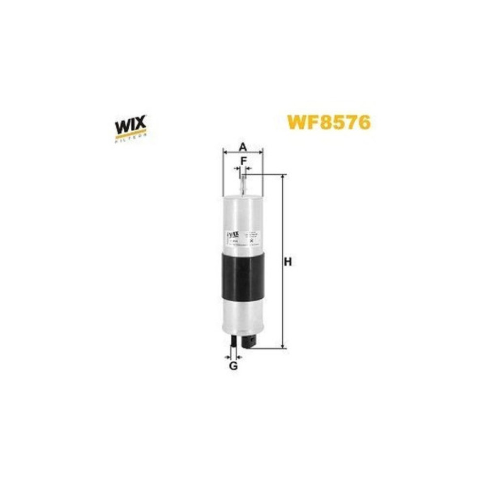 Фільтр паливний Wixfiltron WF8576
