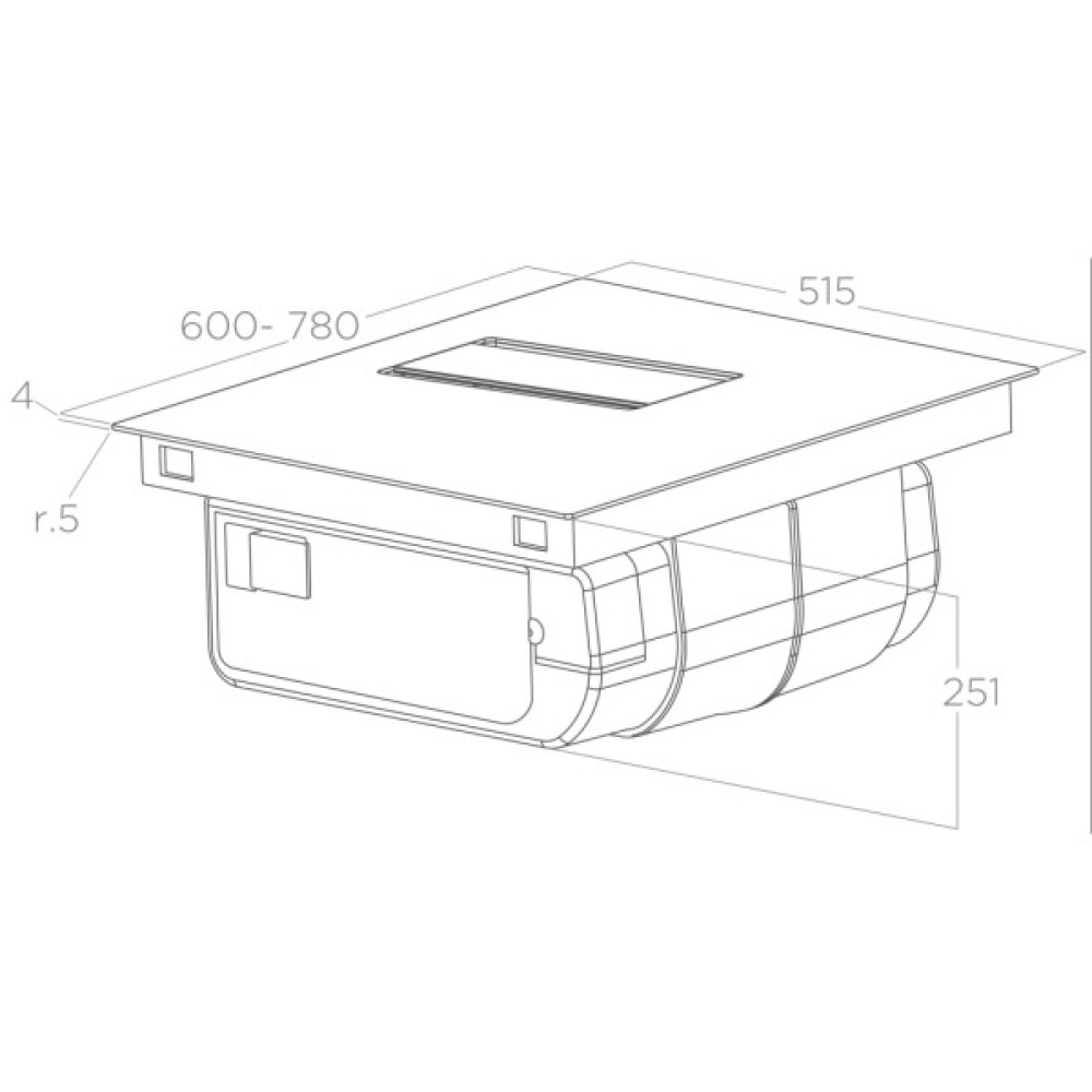 Варочна поверхня Elica NIKOLATESLA ALPHA B BL/A/60