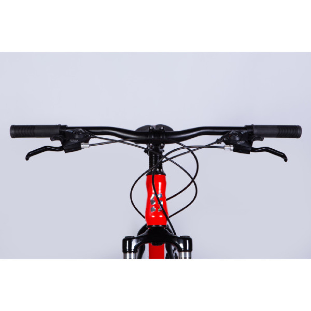 Велосипед Space 27.5" MARS DD FR рама-17" ST 2026 червоно-чорний (OPS-SP-27.5-067)