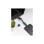 Дата кабель 6in1 inCharge X 0,14m 100W blue Rolling Square (X02WR)