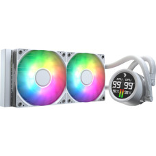 Система рідинного охолодження AeroCool Abyss L240R Digi White (ACLA-AD24117.21)