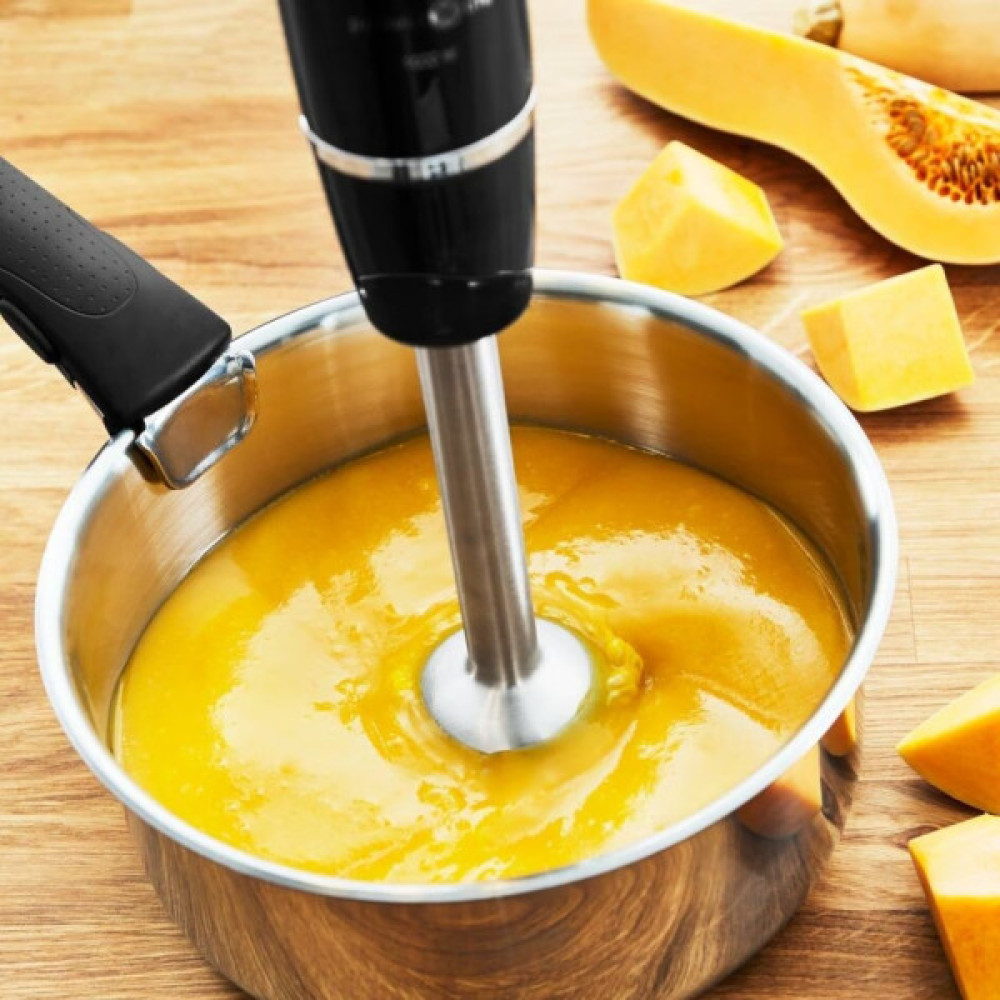 Блендер Tefal заглибний Infiny Force 1000Вт, 5в1, чаша-800мл, XL чопер 1л., чорний
