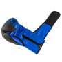 Боксерські рукавички PowerPlay 3086 Matt Challenger Чорно-Сині 16 унцій (PP_3086_16oz_Bl/Navy)