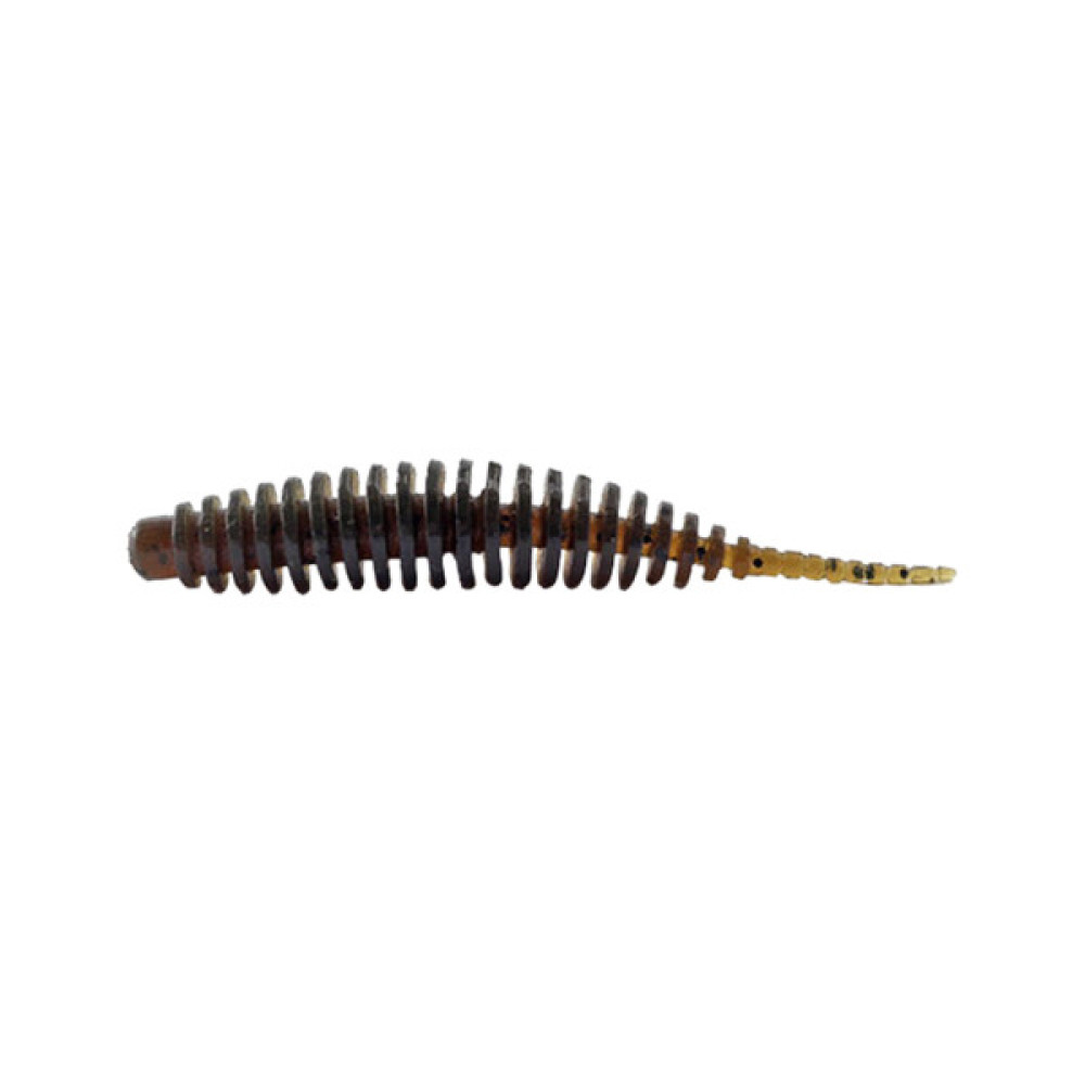 Силікон рибальський FishUP Tanta 1.5" 043 - Watermelon Brown/Black (10шт/уп) (1862.02.60)
