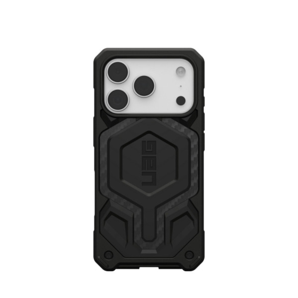 Чохол до мобільного телефона UAG iPhone 17 Pro Monarch Pro MagSafe Carbon Fiber (114513114242) Чохол до мобільного телефона UAG iPhone 17 Pro Monarch Pro MagSafe Carbon Fiber (114513114242)