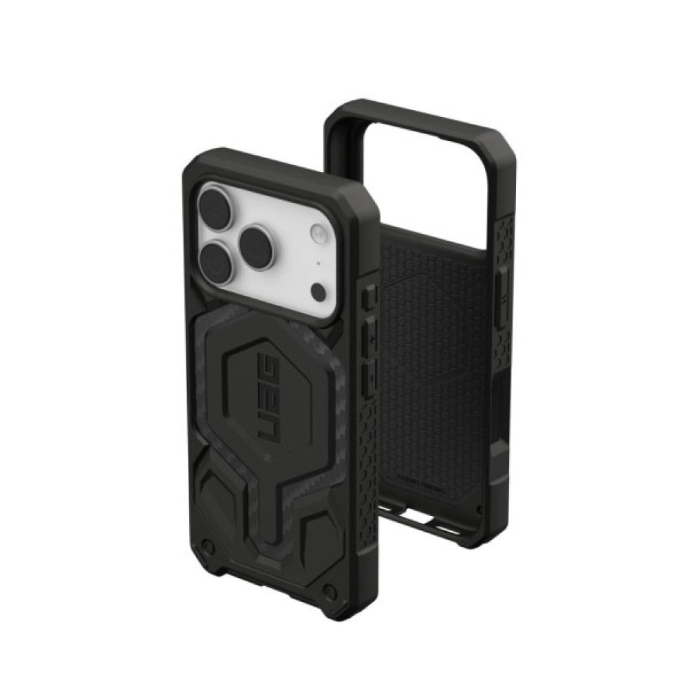 Чохол до мобільного телефона UAG iPhone 17 Pro Monarch Pro MagSafe Carbon Fiber (114513114242) Чохол до мобільного телефона UAG iPhone 17 Pro Monarch Pro MagSafe Carbon Fiber (114513114242)