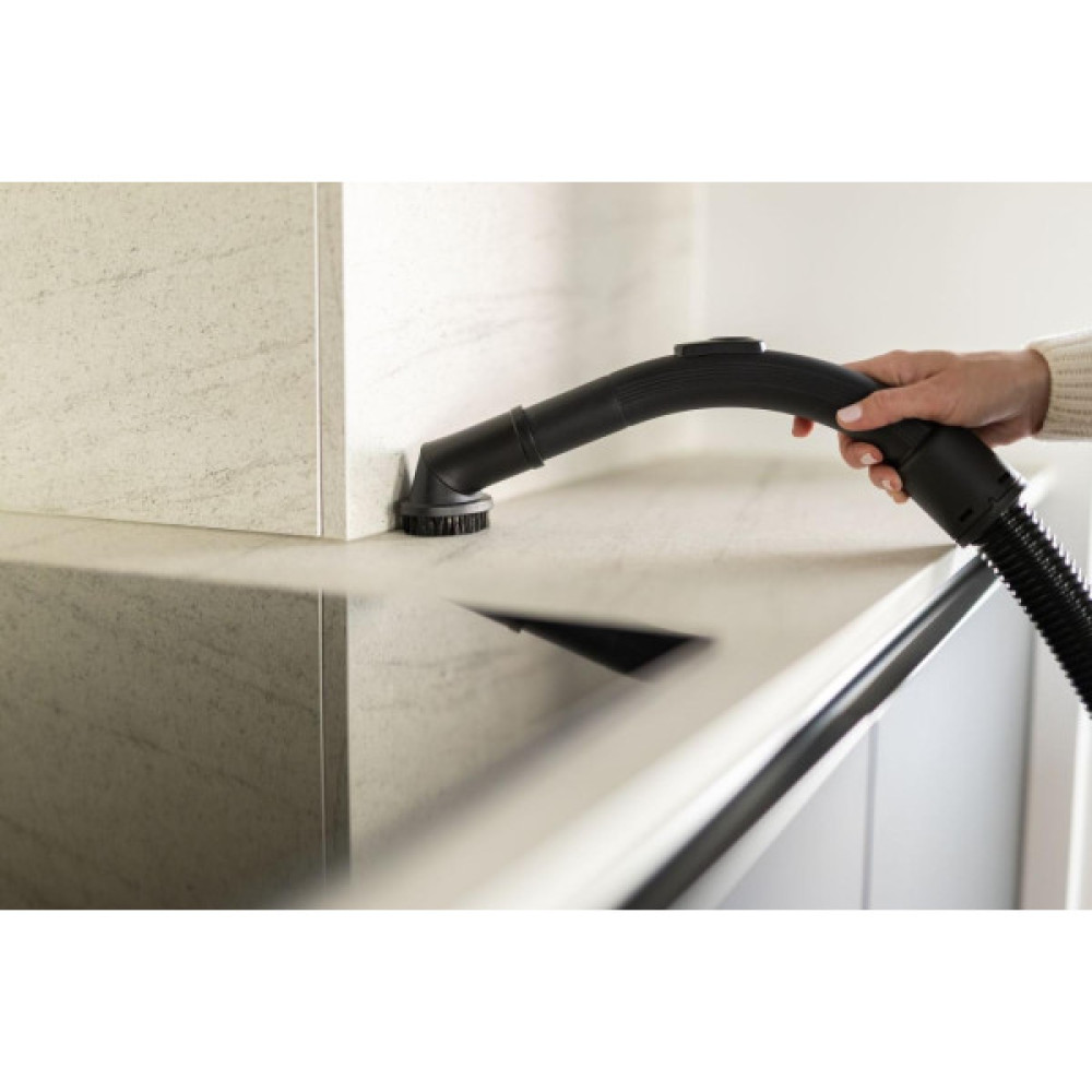 Пилосос Gorenje мішковий, 750Вт, конт пил -3л, HEPA, телескоп трубка, синій