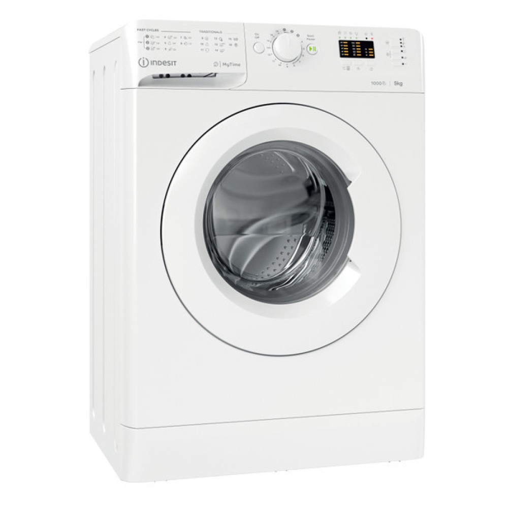 Пральна машина Indesit фронтальна, 5кг, 1000, A++, 43см, білий