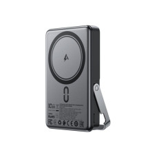 Батарея універсальна Acefast Magnetic Wireless 10000mAh, 22.5W, PD, QC/3.0, QI 15W, with holder M17, Black (6974316284000)
